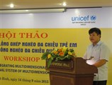 Lồng ghép nghèo đa chiều trẻ em vào hệ thống nghèo đa chiều quốc gia